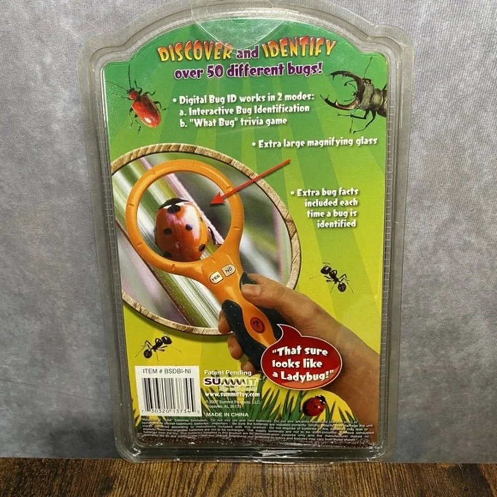 New Vtg Backyard Safari Talking Bug‎ ID Electronic Identifier Magnifying Glass